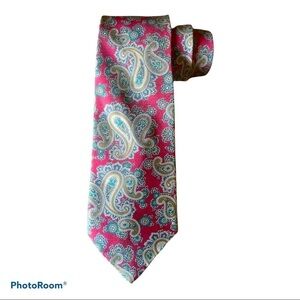 St Michael paisley men’s silk tie